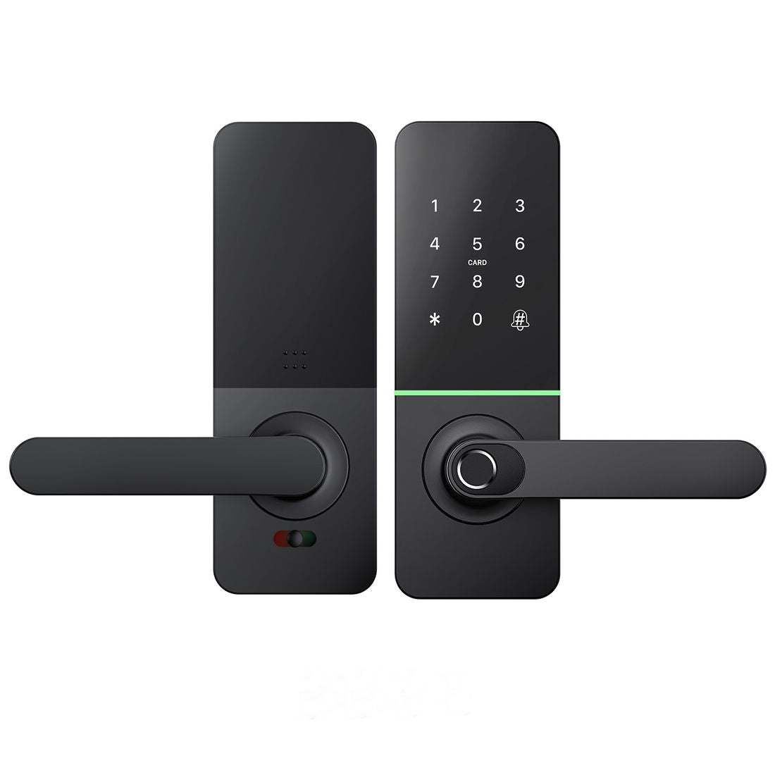 SL-H92B Smart 5-IN-1 Lever Entrance - Black